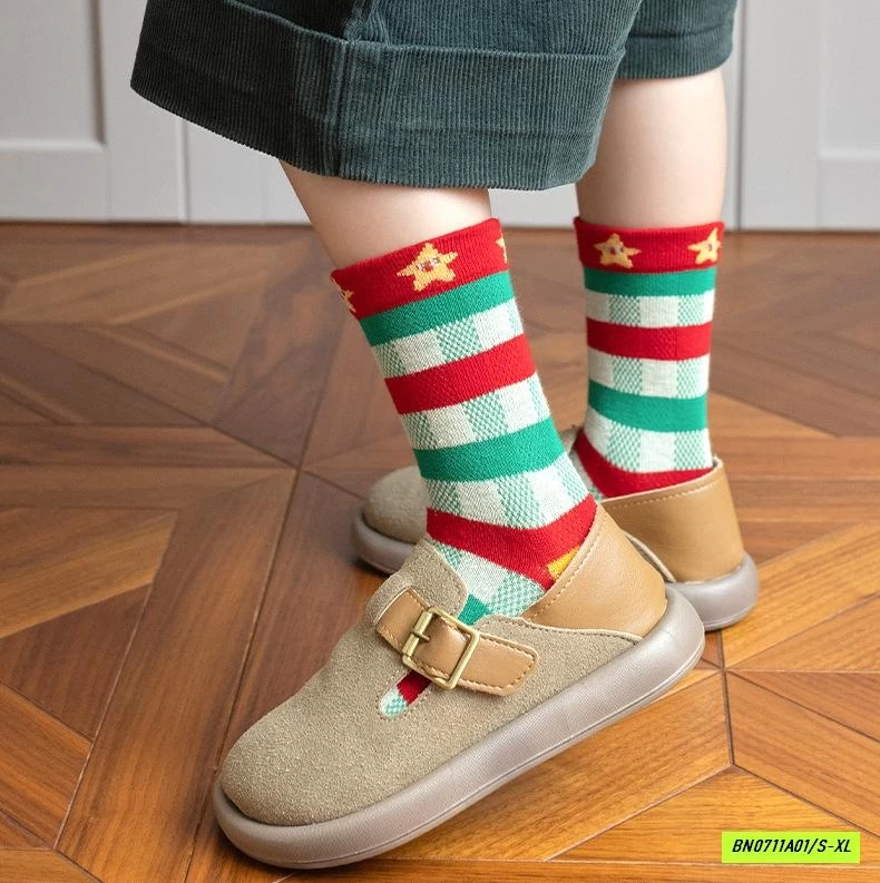 SÉT 5Đ TẤT GIÁNG SINH DỄ THƯƠNG