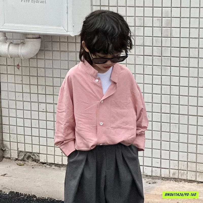 SƠ MI ĐŨI CỔ TRỤ DÀI TAY