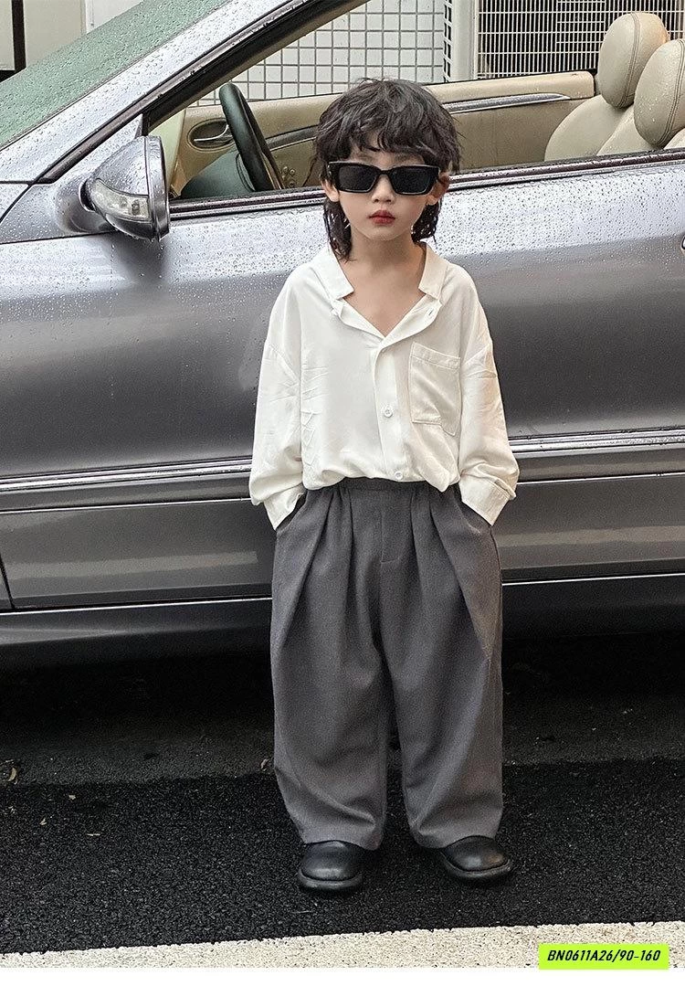 SƠ MI ĐŨI CỔ TRỤ DÀI TAY