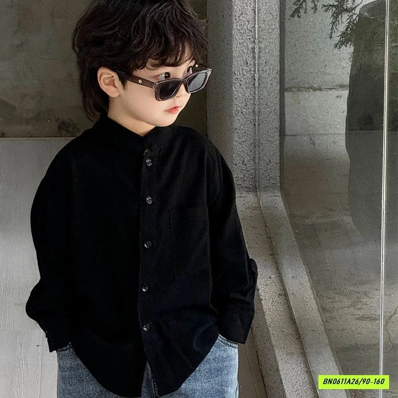 SƠ MI ĐŨI CỔ TRỤ DÀI TAY