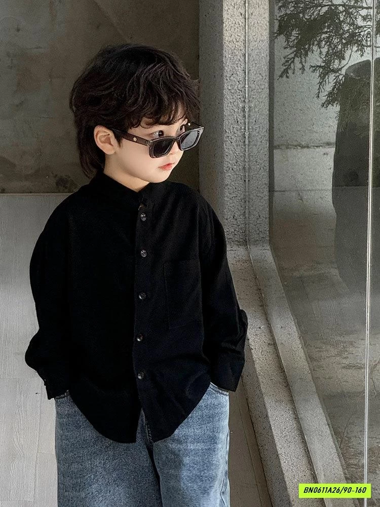 SƠ MI ĐŨI CỔ TRỤ DÀI TAY