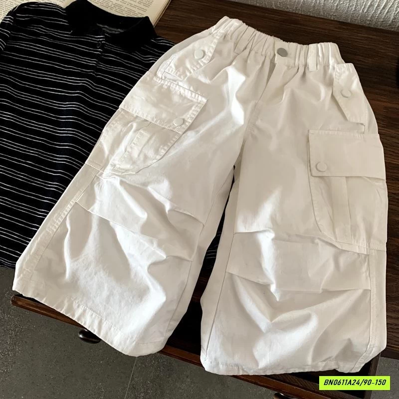 QUẦN JOGGER TÚI HỘP TRẮNG