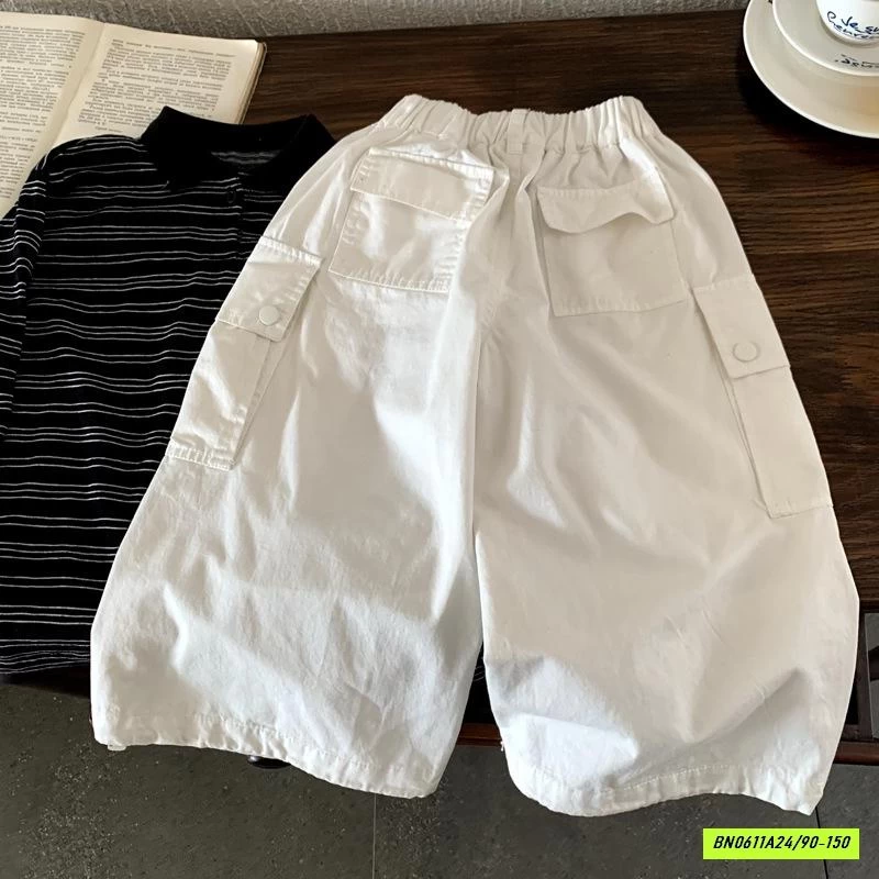 QUẦN JOGGER TÚI HỘP TRẮNG