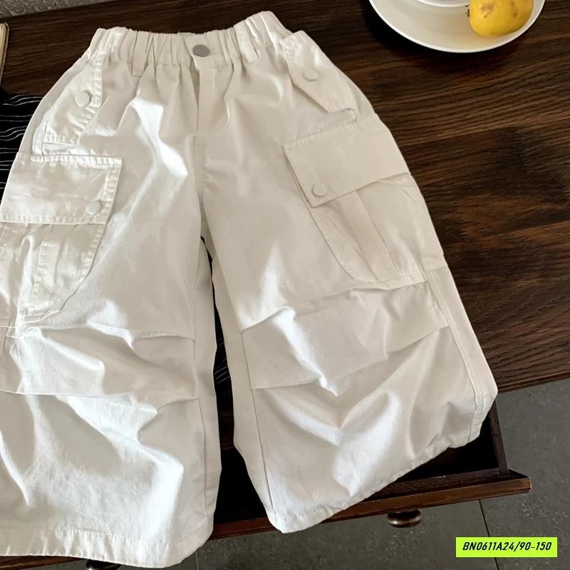 QUẦN JOGGER TÚI HỘP TRẮNG