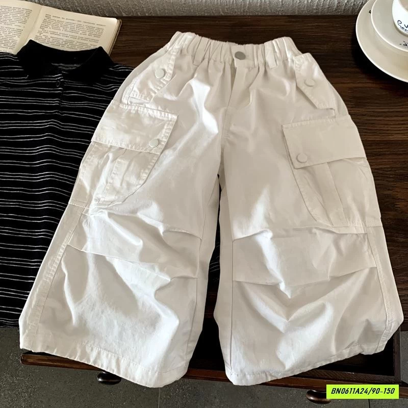 QUẦN JOGGER TÚI HỘP TRẮNG