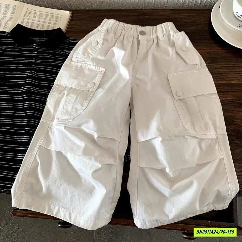 QUẦN JOGGER TÚI HỘP TRẮNG