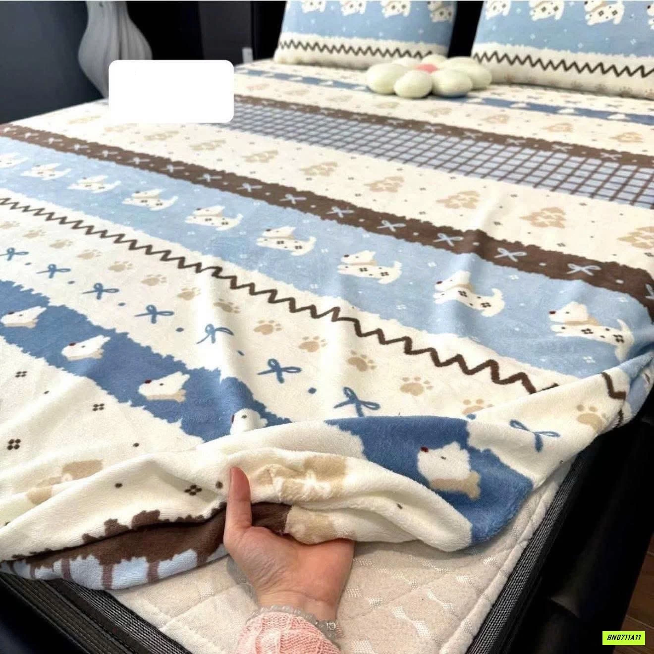 BỘ GA BĂNG LÔNG KÈM VỎ GỐI