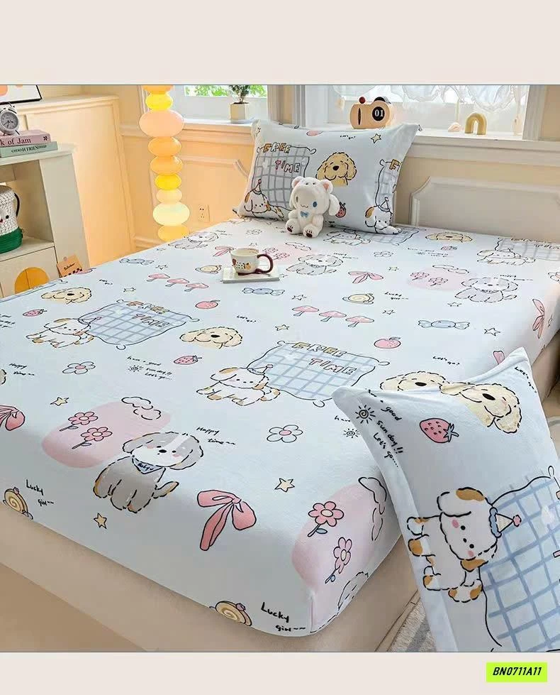 BỘ GA BĂNG LÔNG KÈM VỎ GỐI