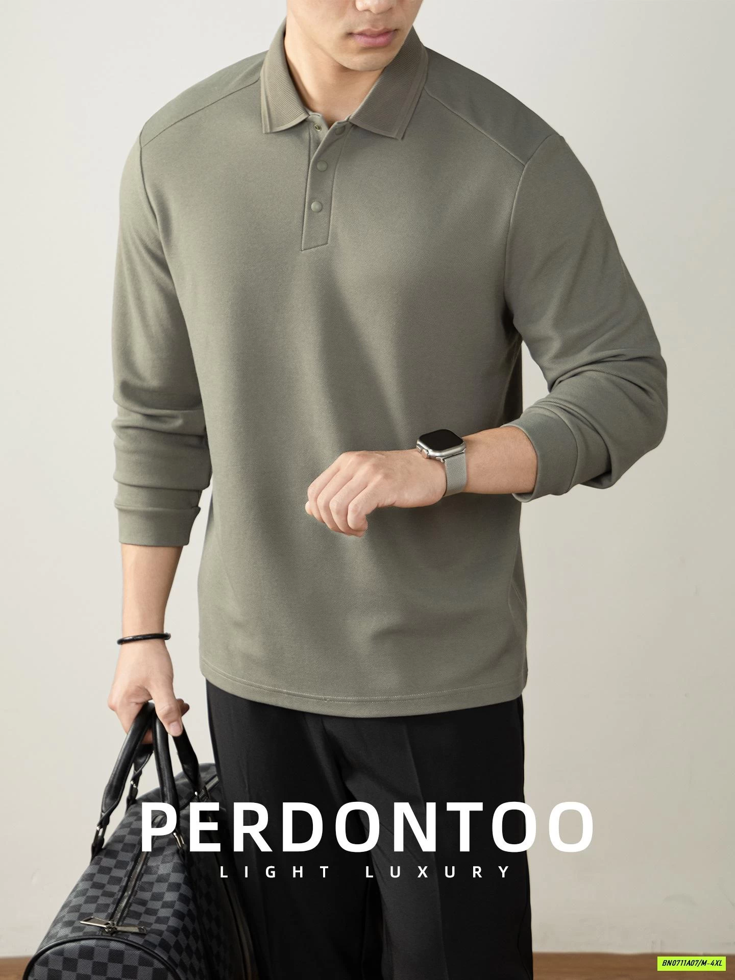 ÁO POLO DÀI TAY NAM CAO CẤP