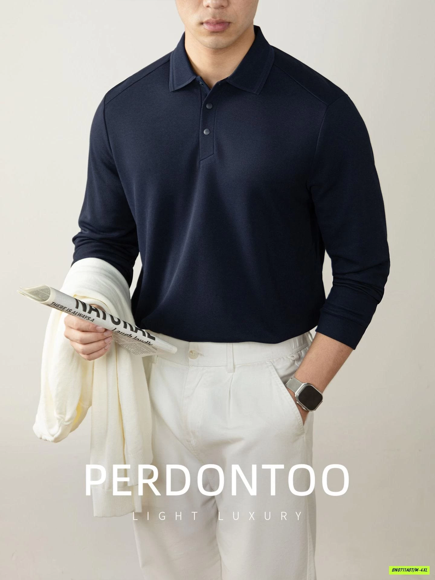 ÁO POLO DÀI TAY NAM CAO CẤP