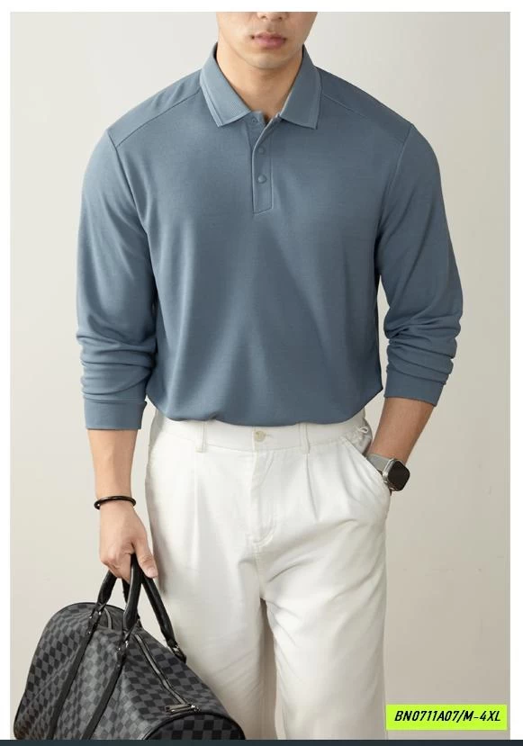 ÁO POLO DÀI TAY NAM CAO CẤP