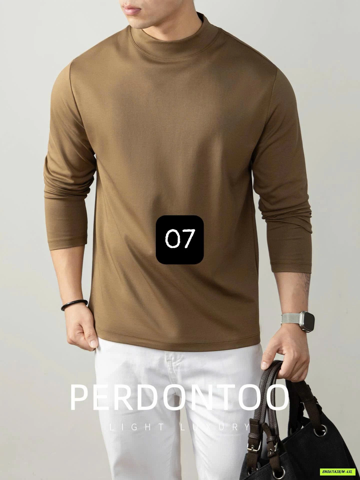 ÁO GIỮ NHIỆT CỔ 3P NAM CAO CẤP