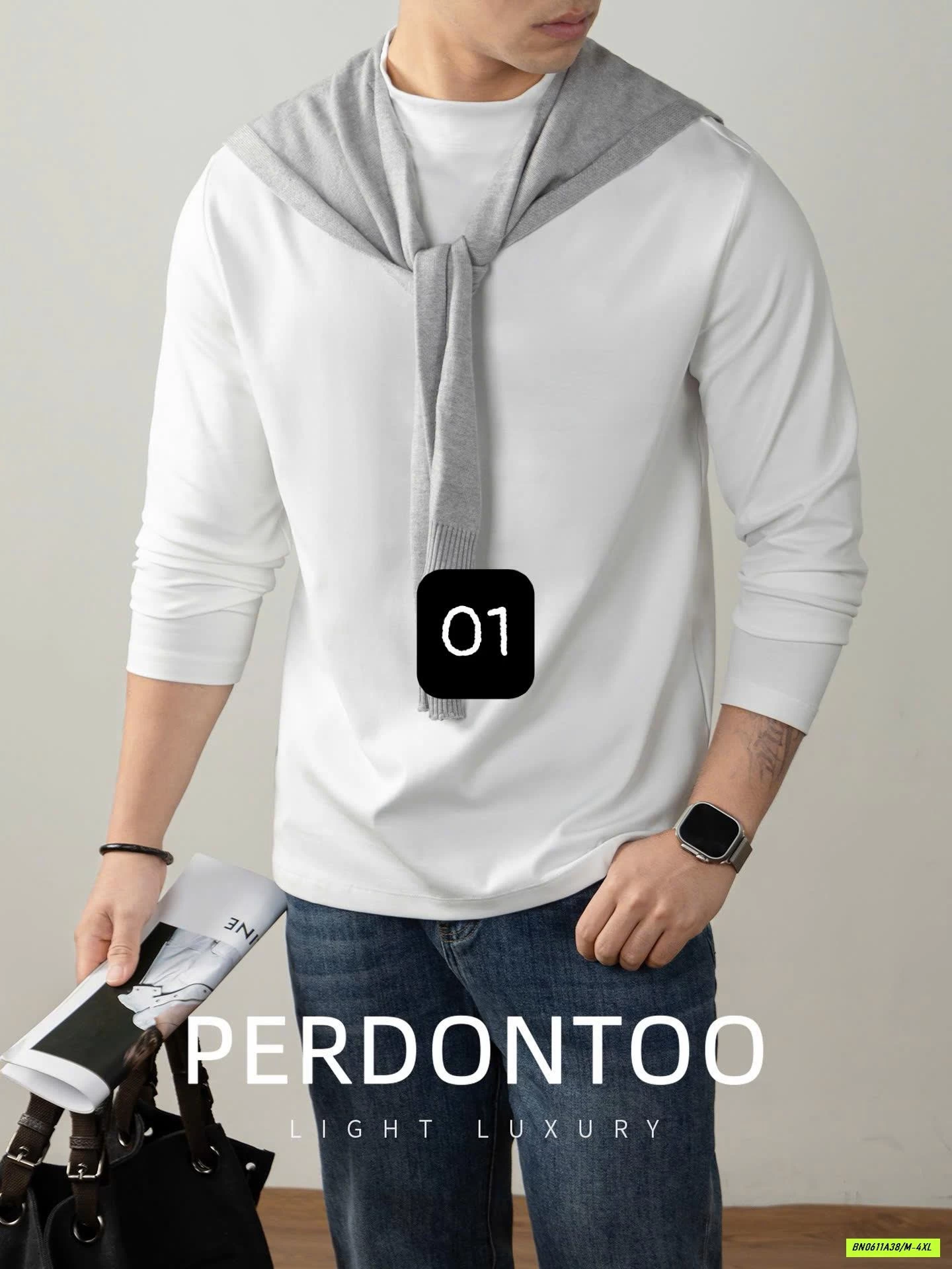 ÁO GIỮ NHIỆT CỔ 3P NAM CAO CẤP