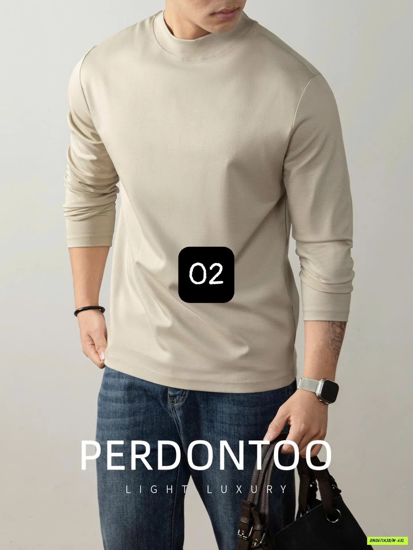 ÁO GIỮ NHIỆT CỔ 3P NAM CAO CẤP