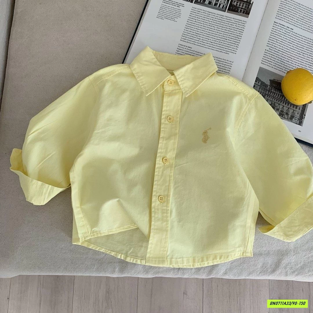 SƠ MI DÀI TAY THÊU