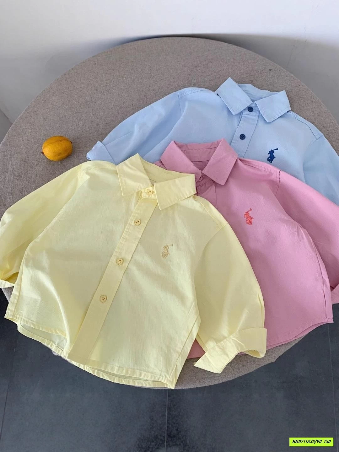 SƠ MI DÀI TAY THÊU