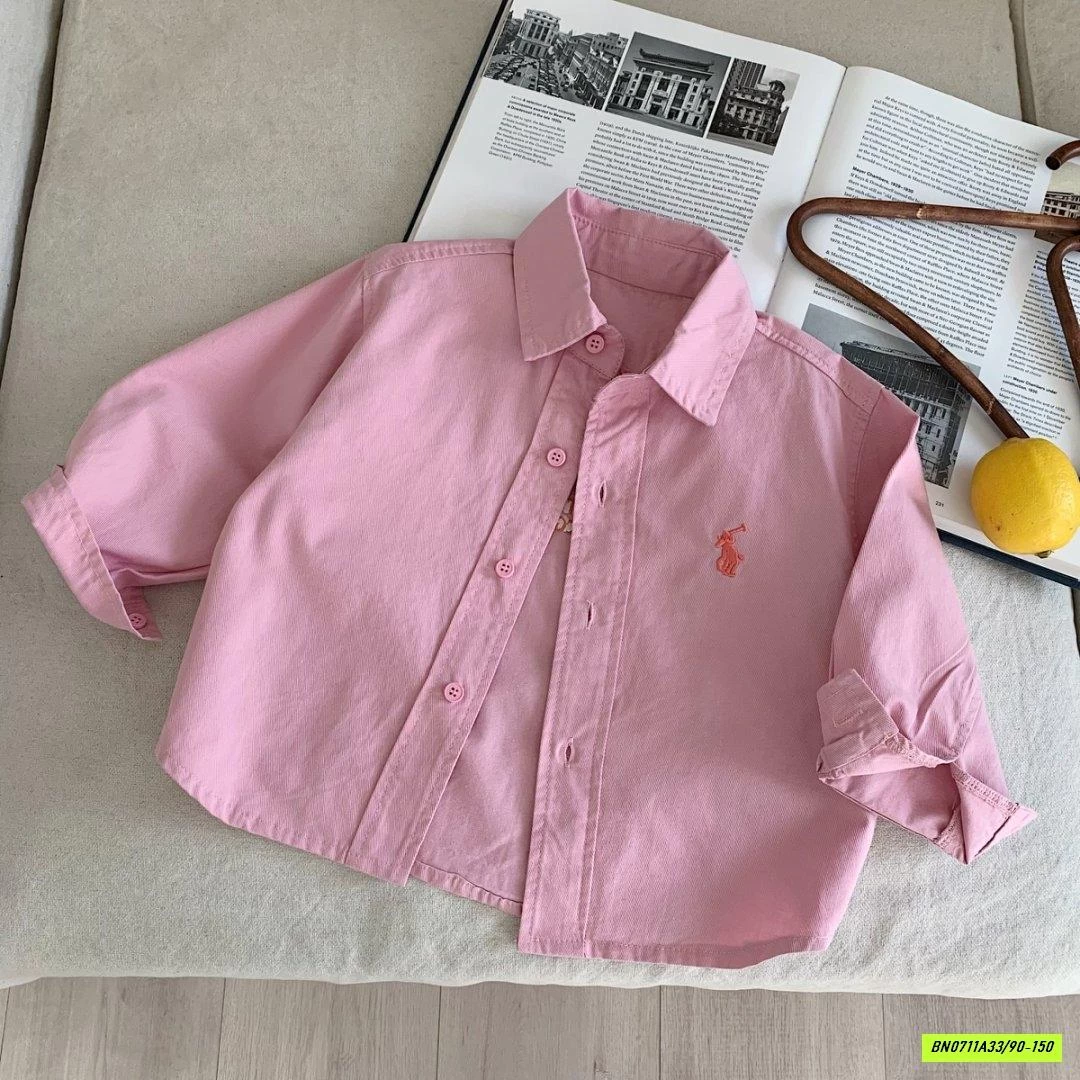 SƠ MI DÀI TAY THÊU