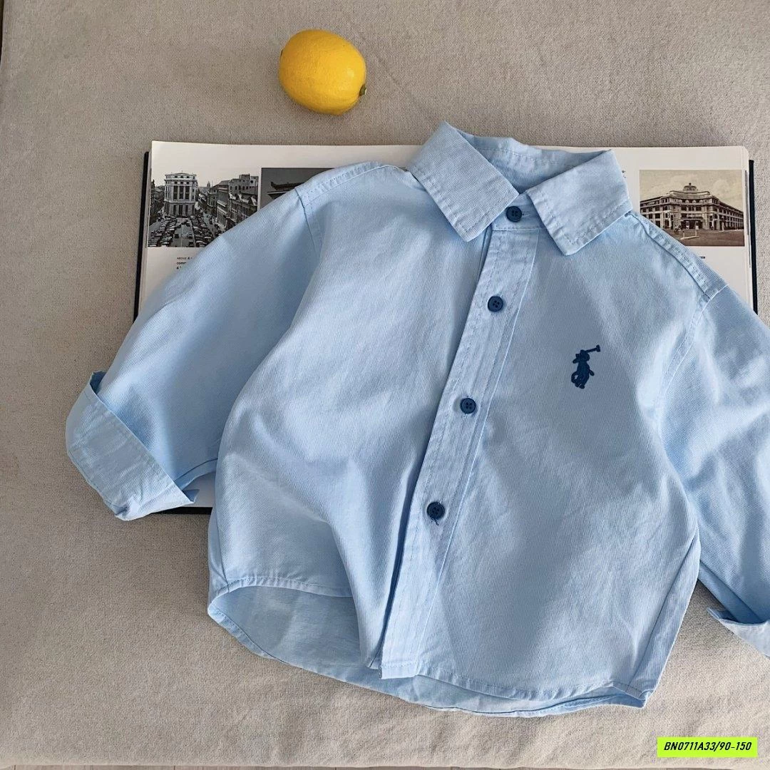 SƠ MI DÀI TAY THÊU