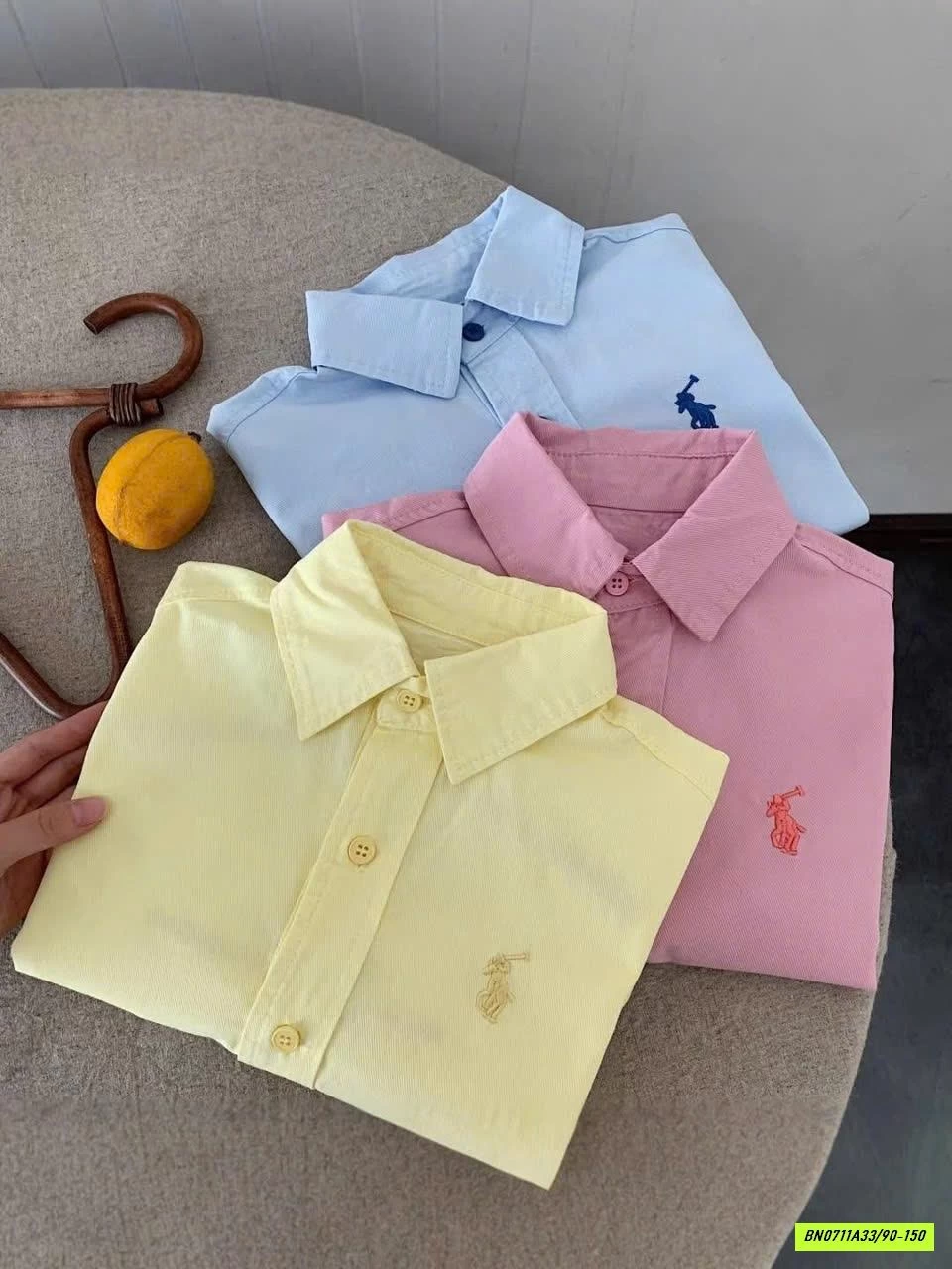 SƠ MI DÀI TAY THÊU