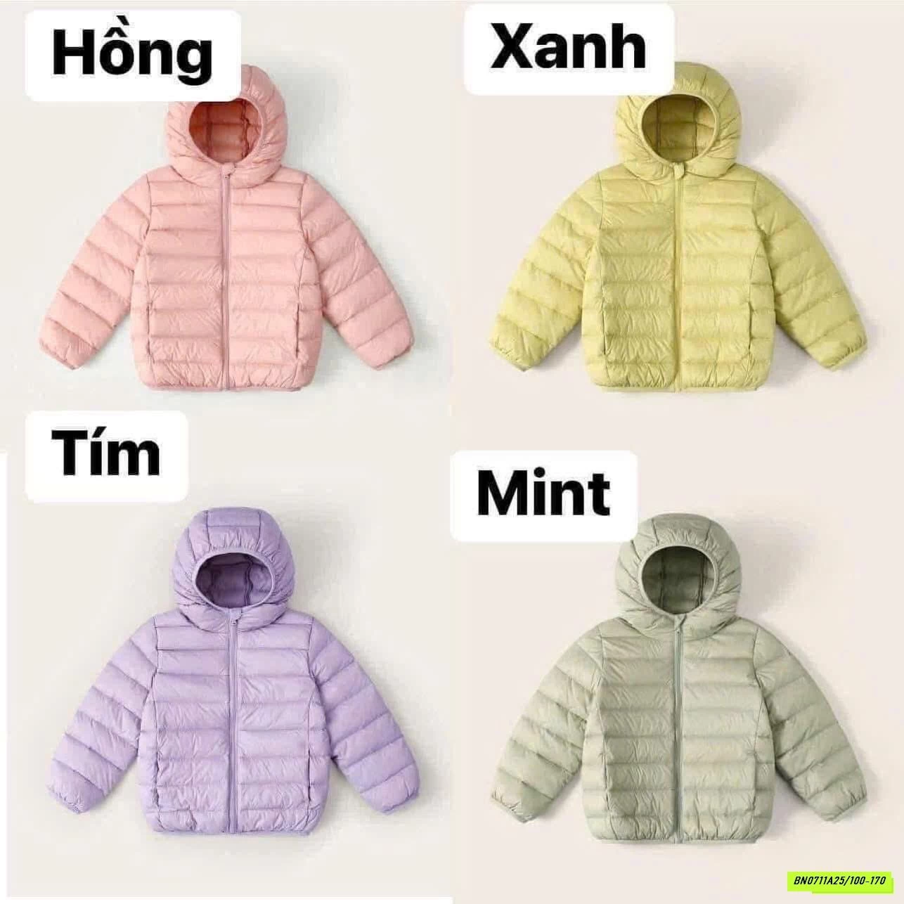 KHOÁC PHAO LÔNG VŨ ELEPHANT