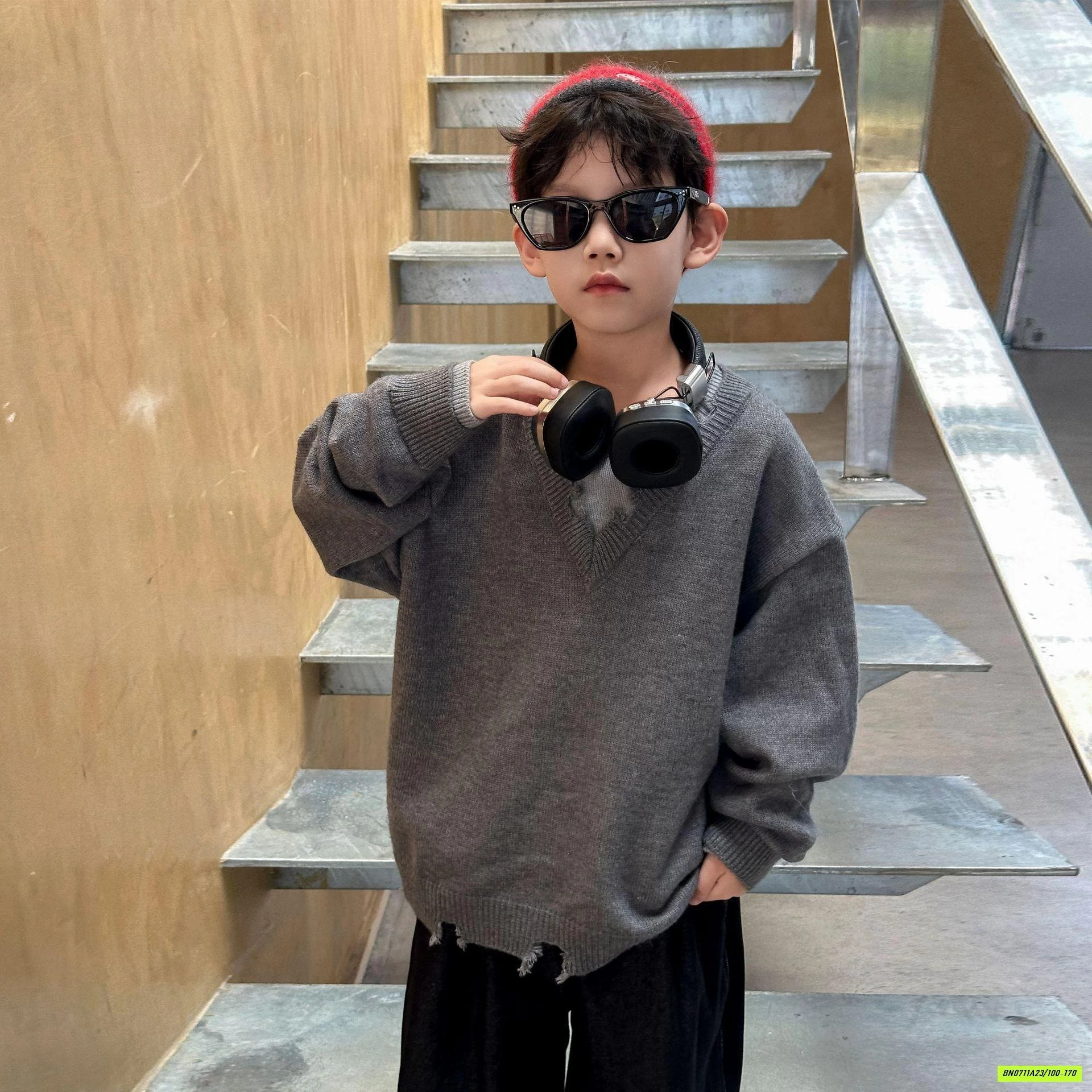 ÁO LEN RÁCH CÁ TÍNH