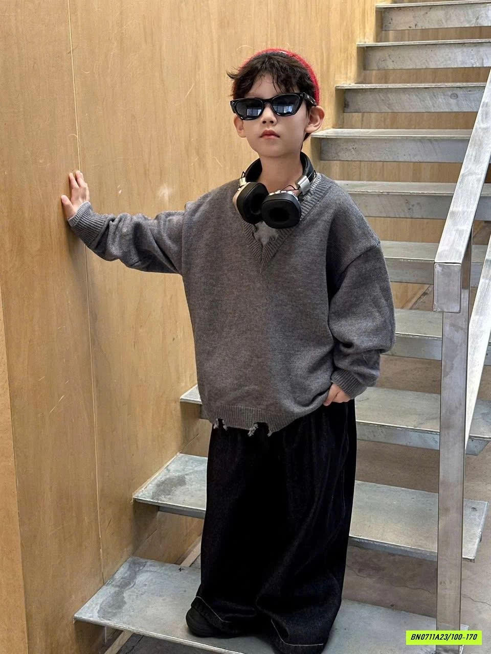 ÁO LEN RÁCH CÁ TÍNH