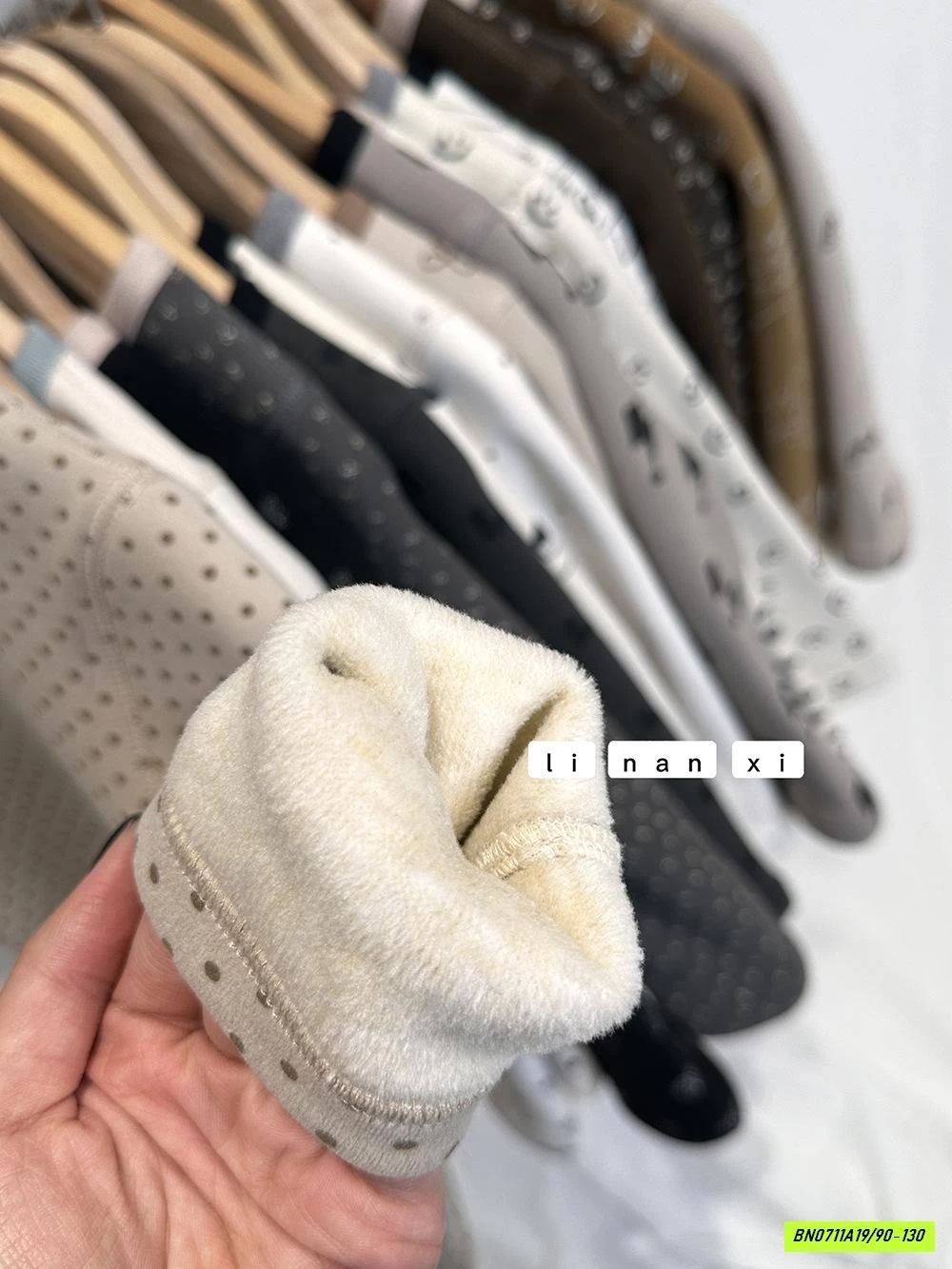 BỘ LÓT LÔNG NHÍ TONE HÀN LINANXI