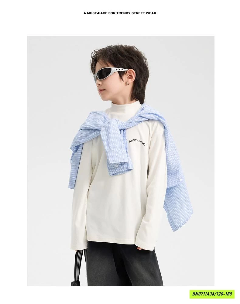 ÁO GIỮ NHIỆT CỔ 3P BE4DDS6211 HHBABY