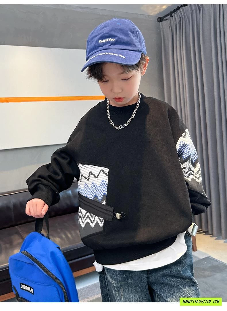 ÁO NỈ ÉP KHÓA HÔNG HHBABY