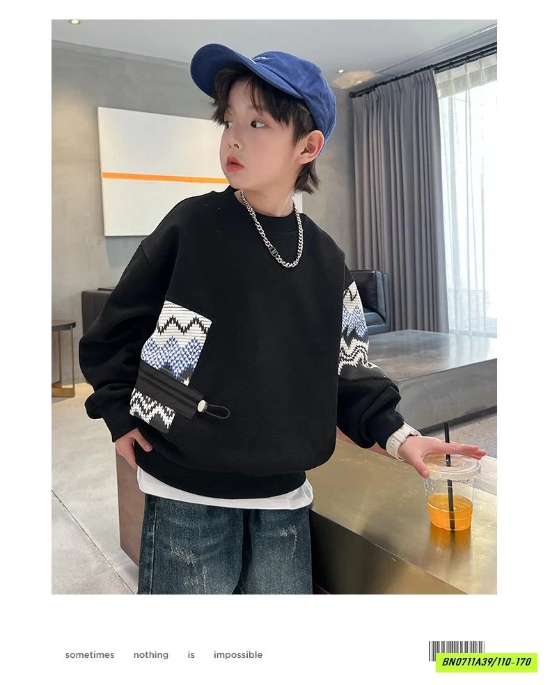 ÁO NỈ ÉP KHÓA HÔNG HHBABY