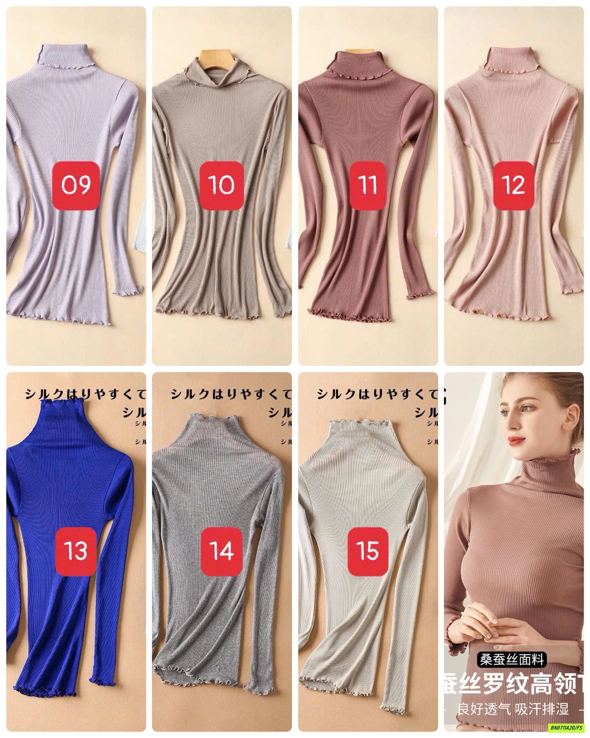 ÁO LEN GÂN GIỮ NHIỆT BOHANG