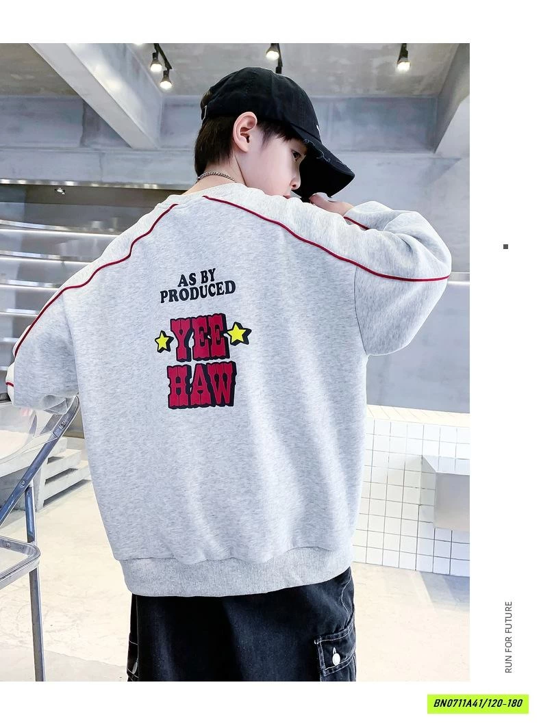 HOODIE XÁM ASBOY HHBABY