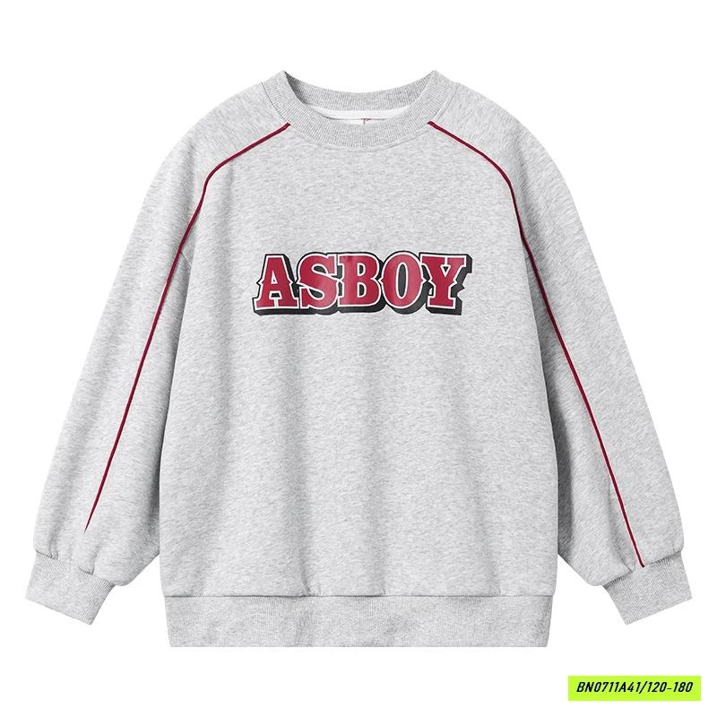 HOODIE XÁM ASBOY HHBABY