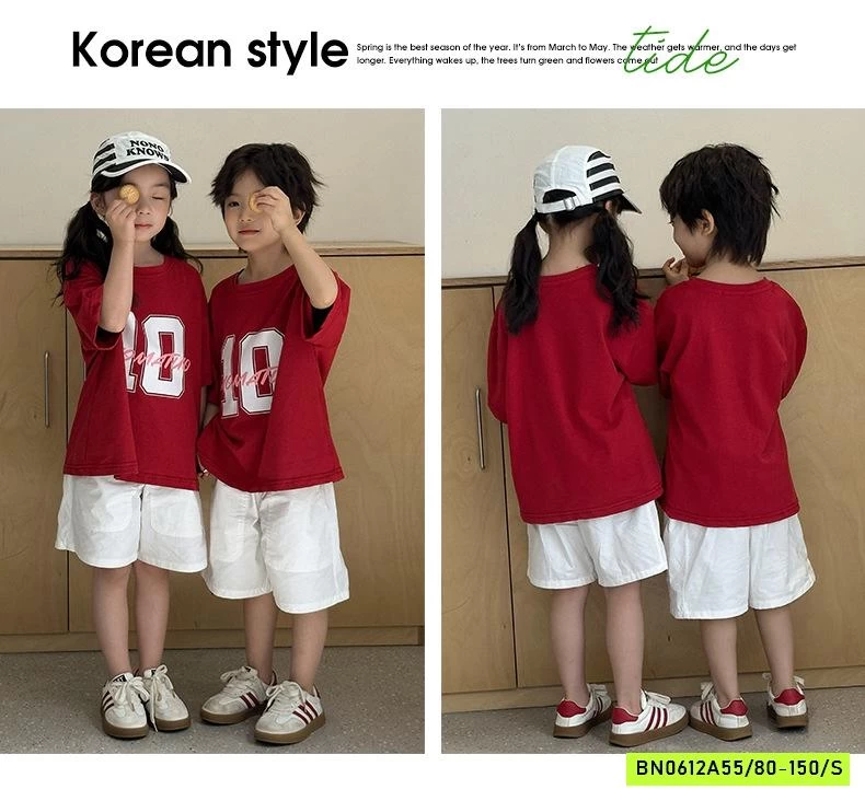 ÁO THUN ĐỎ SỐ 10