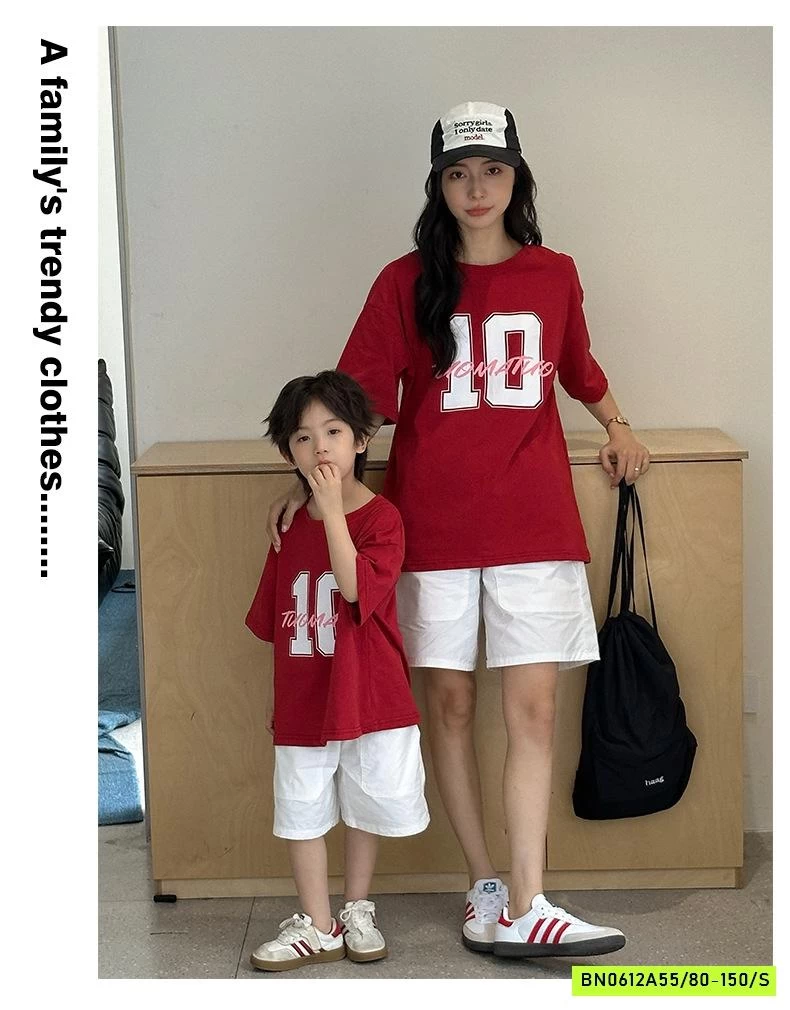 ÁO THUN ĐỎ SỐ 10