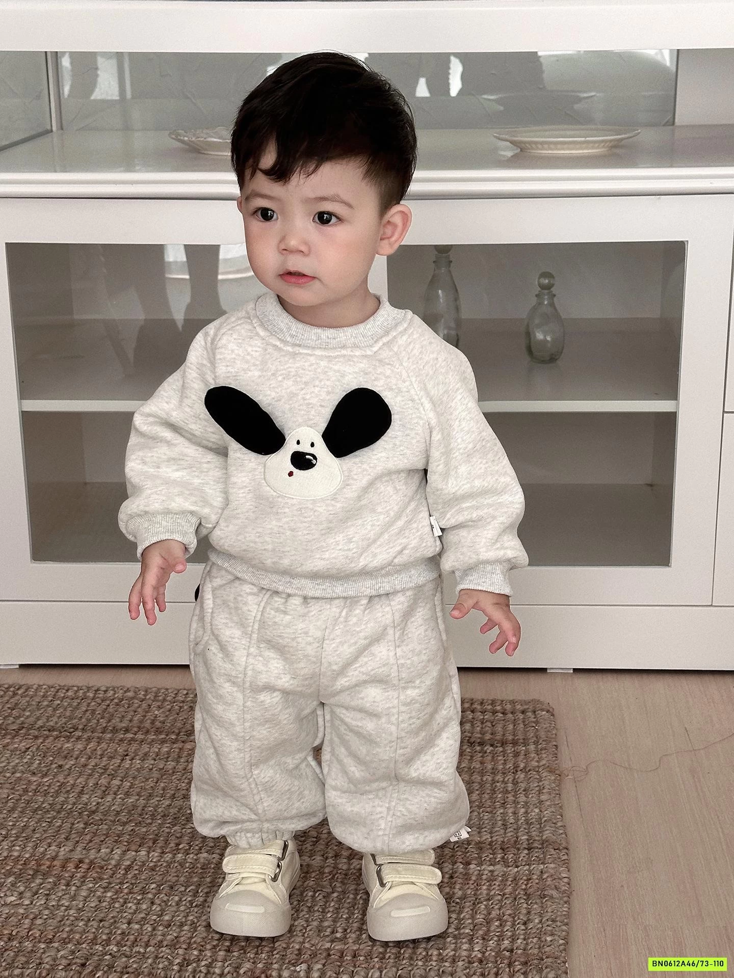 BỘ NỈ CÚN LÓT LÔNG CỪU