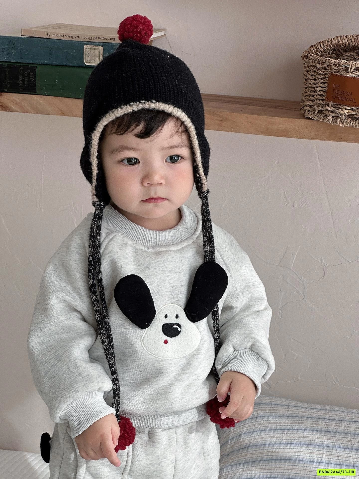 BỘ NỈ CÚN LÓT LÔNG CỪU