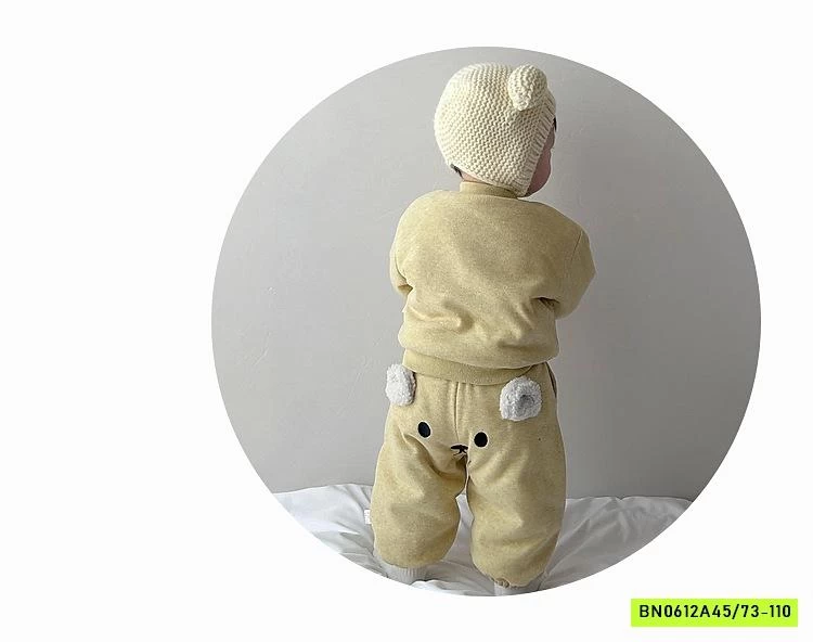 BỘ NỈ BÔNG LÓT LÔNG DỄ THƯƠNG NHÍ