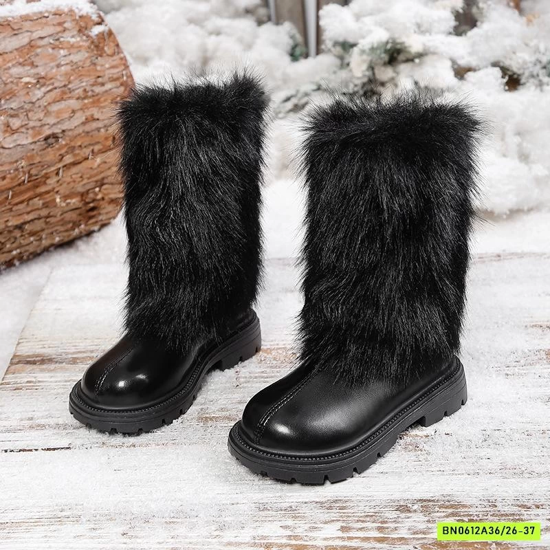 BOOT LÔNG KHÓA SAU LÓT NỈ