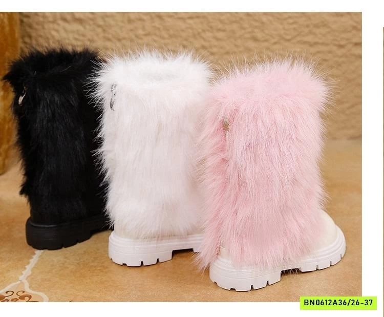 BOOT LÔNG KHÓA SAU LÓT NỈ