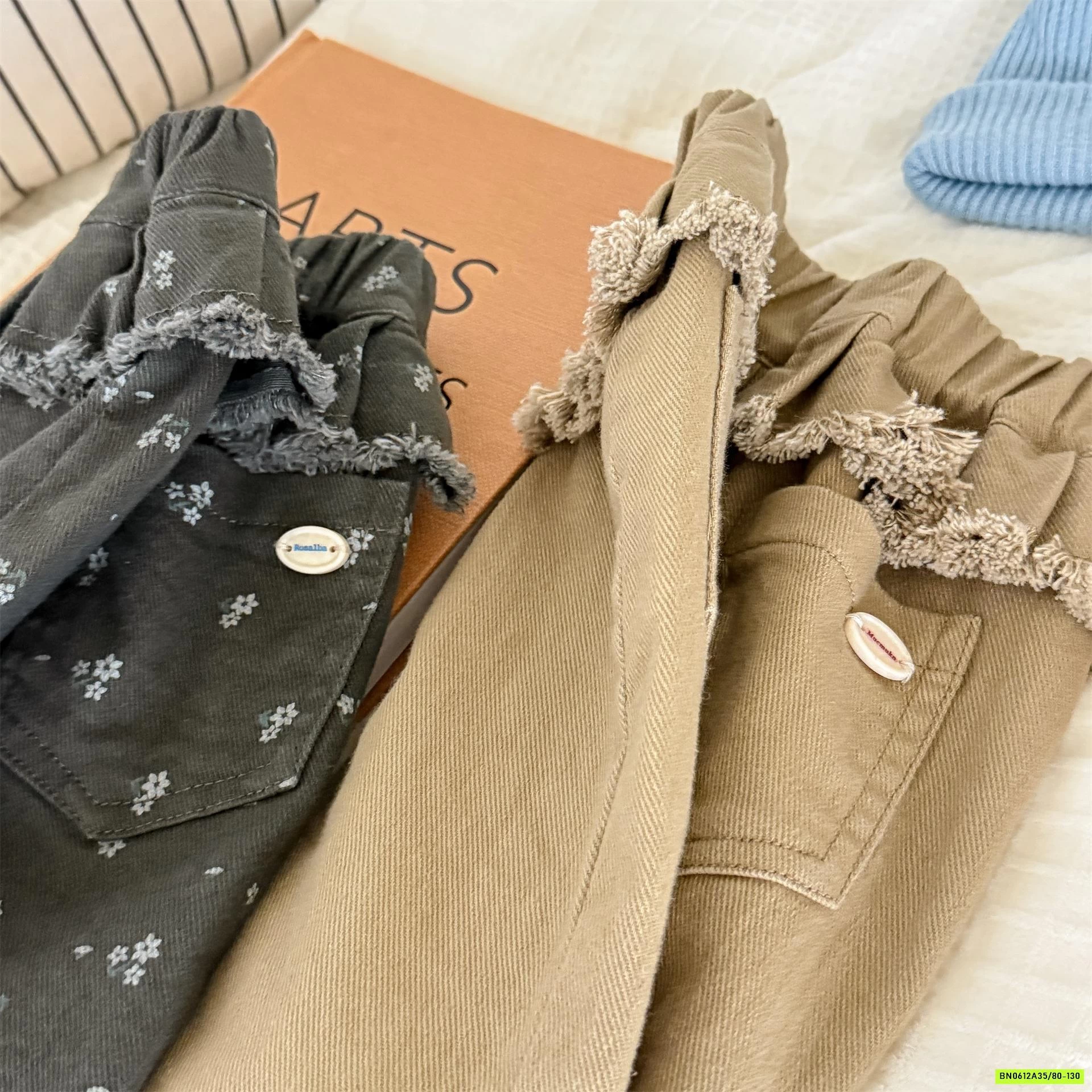 QUẦN THÔ LOE VIỀN BÈO ADBABY