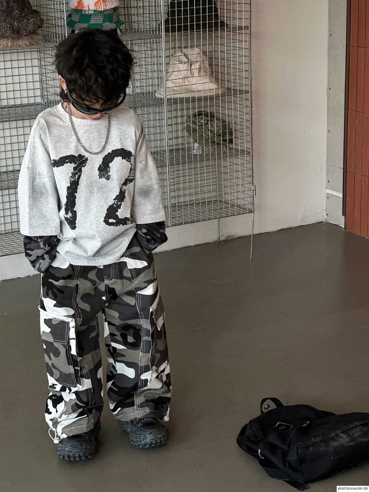 ÁO 72 MIX QUẦN RẰN RI