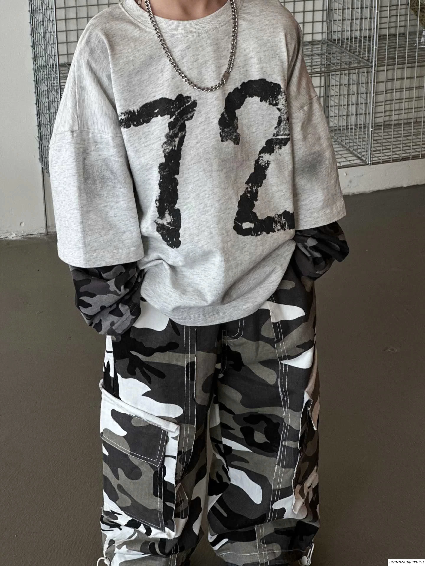 ÁO 72 MIX QUẦN RẰN RI