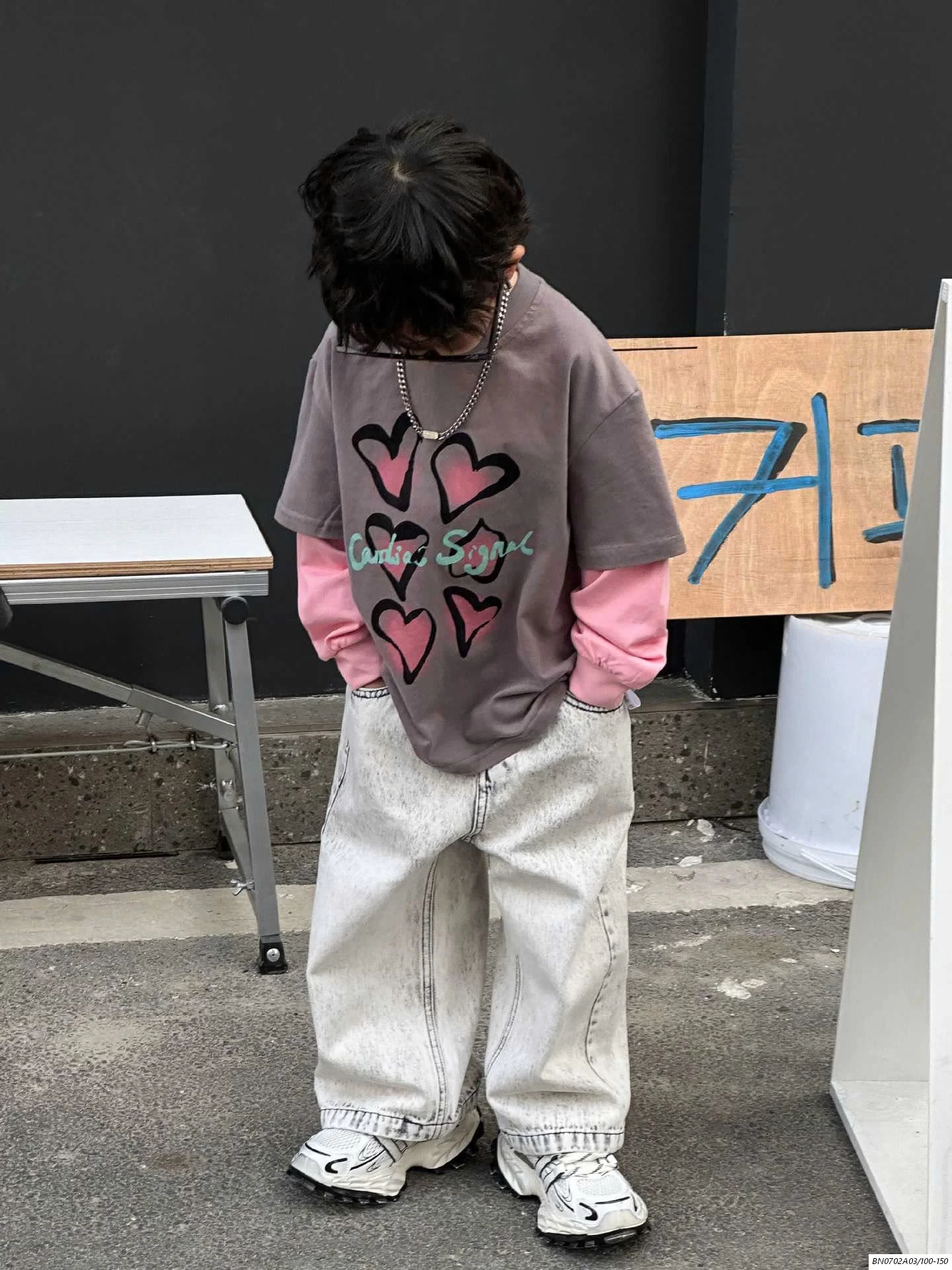 ÁO THUN TRÁI TIM GIẢ 2 LỚP