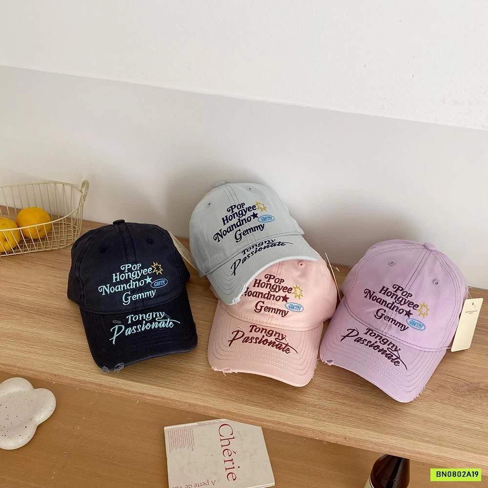 MŨ KẾT THÊU CHỮ CÁ TÍNH