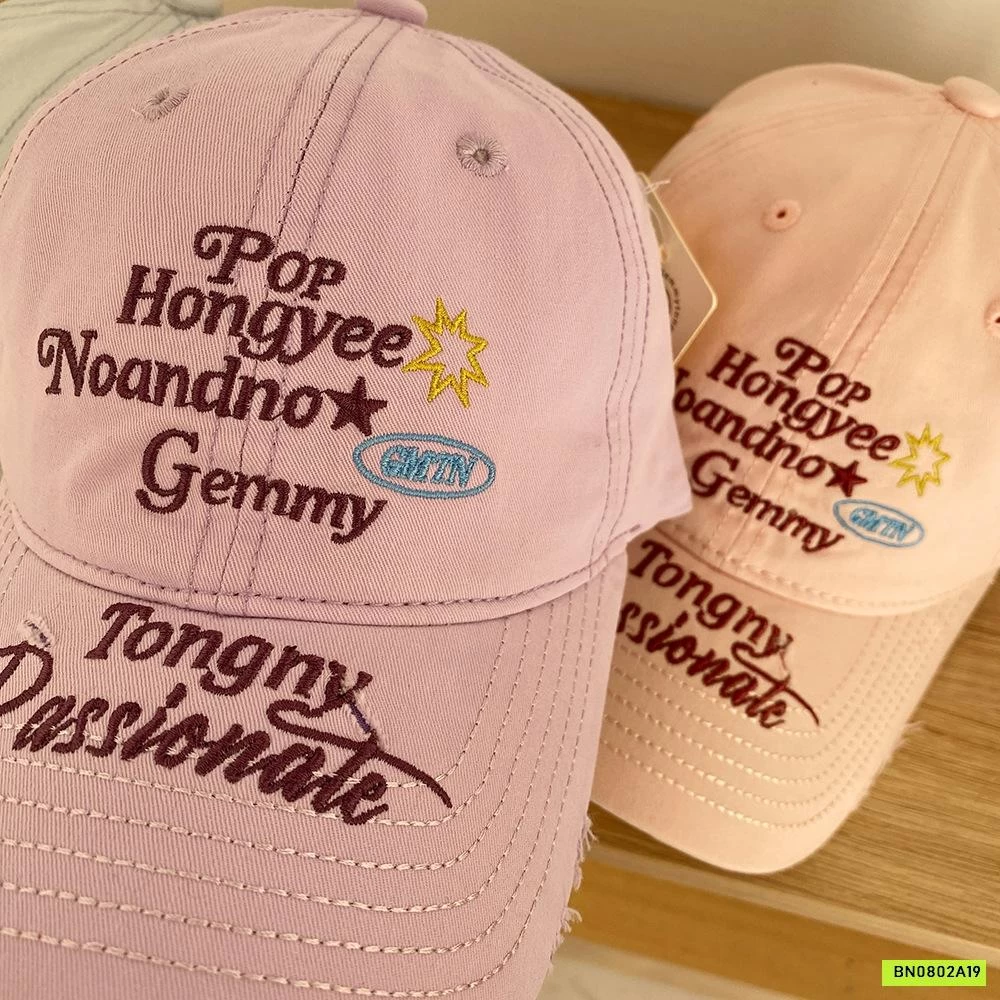 MŨ KẾT THÊU CHỮ CÁ TÍNH