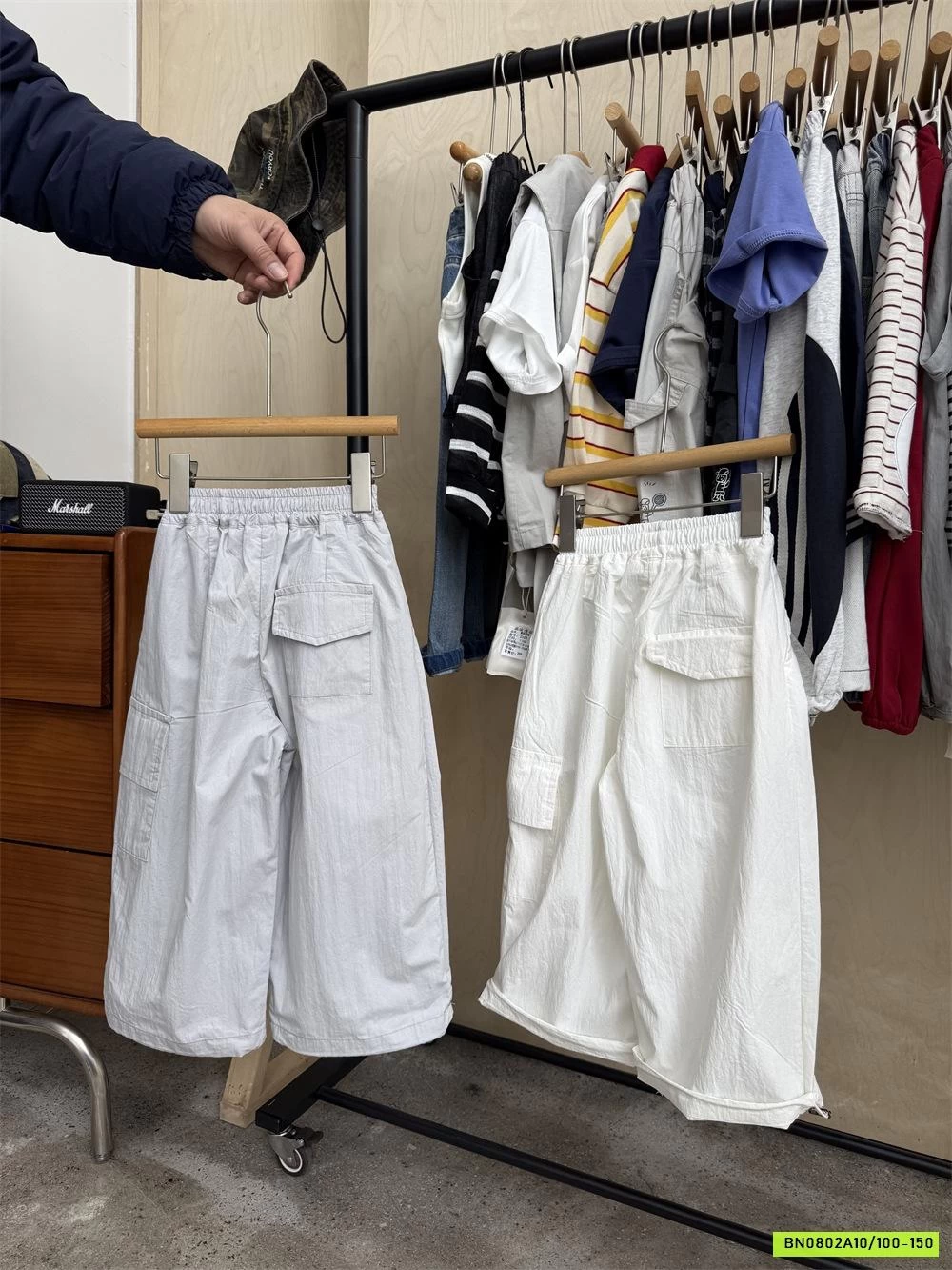 QUẦN GIÓ TANCEL SUÔNG, GẤU BO CHUN