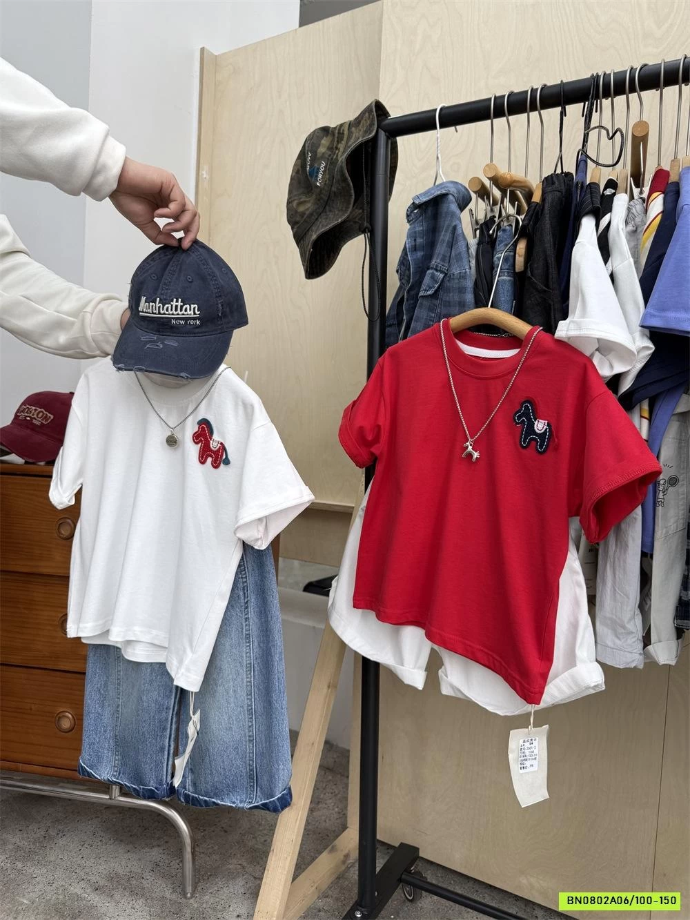 ÁO THUN THÊU NGỰA