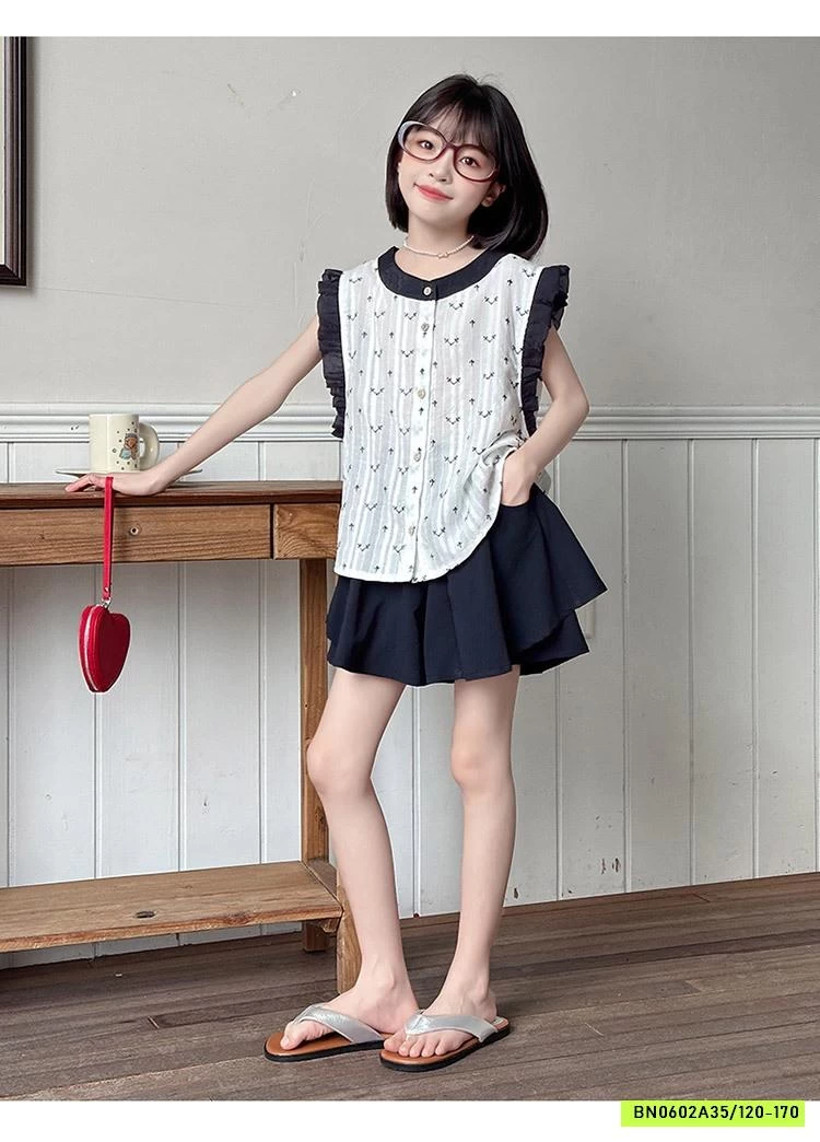 SÉT ÁO THÊU MIX QUẦN VÁY SZ ĐẠI