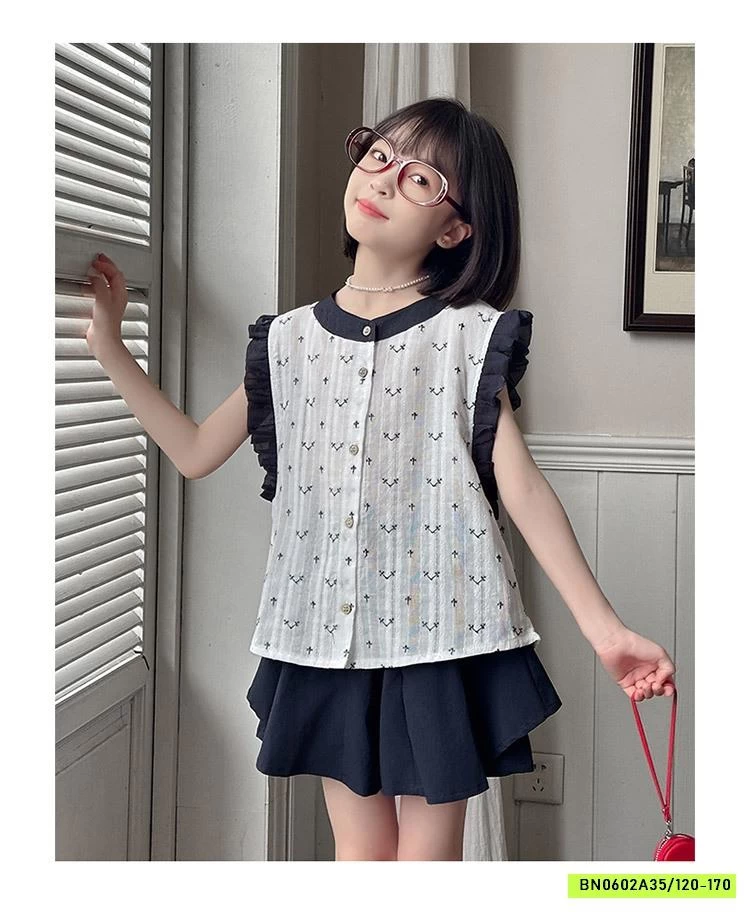 SÉT ÁO THÊU MIX QUẦN VÁY SZ ĐẠI